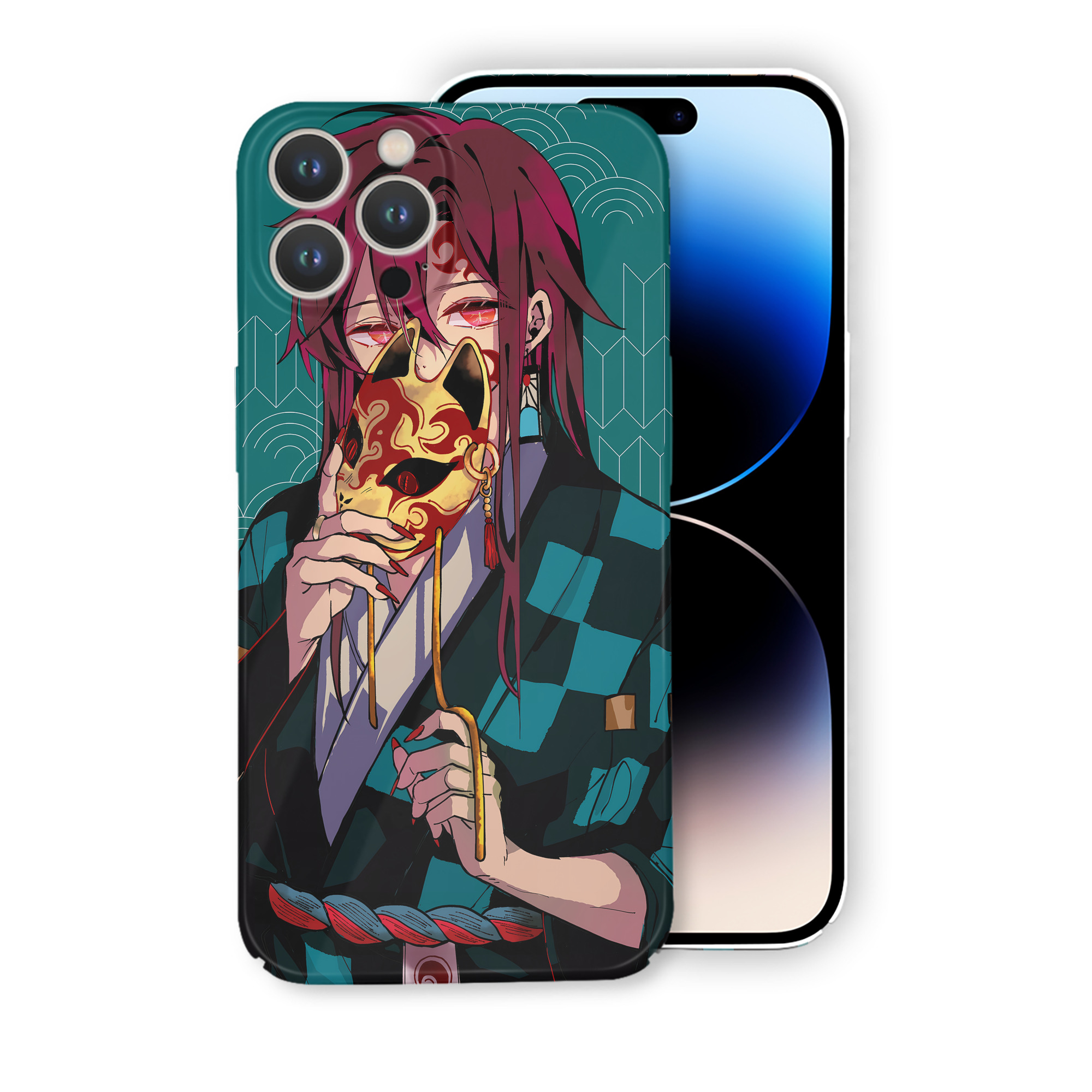 （画像用） 鬼滅の刃（きめつのやいば）竈門 炭治郎／かまど たんじろう Kamado Tanjirou 【iPhone 14シリーズ対応】ハードケース